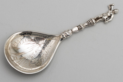 Norwegian Silver Baptism Spoon - David Andersen